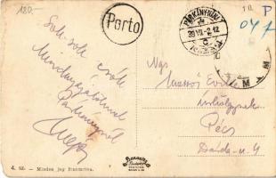 1939 Párkány, Stúrovo; Római katolikus templom / church + Porto (Rb)