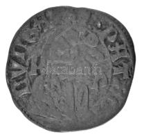 1482-1486K-P Denár Ag "I. Mátyás" (0,68g) T:VF  Hungary 1482-1486K-P Denar Ag "Matthias I" (0,68g) C:VF Huszár: 719., Unger I.: 565b