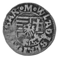 1498-1503. Denár Ag "II. Ulászló" (0,51g) T:VF patina
Hungary 1498-1503. Denar Ag "W...