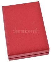 1954. "1954. évi Dunai Árvízvédelemért" aranyozott bronz kitüntetés mellszalagon, tokban T...