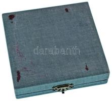 1974. "Vasipari Kutató Intézet - Budapest - 25 éves évforduló" ezüstpatinázott bronz emlék...