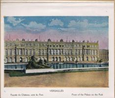 1900 Versailles-Trianon leporello füzet 16 színes képpel