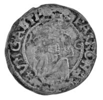 1516K-G Denár Ag "II. Ulászló" (0,57g) T:XF-VF patina Hungary 1516K-G Denar Ag "Wladislaus II" (0,57g) C:XF-VF patina Huszár: 811. Unger I.: 646.c