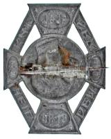 Osztrák-Magyar Monarchia 1915. "Heil dem Kaiser" Ferenc József portréját ábrázoló fém hábo...