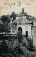 1909 Gyulafehérvár, Karlsburg, Alba Iulia; Károly kapu / castle gate (EK)