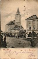 1899 (Vorläufer) Varasd, Warasdin, Varazdin; Zupni trg / Pfarrplatz / church, square (EB)