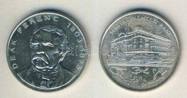 1993-94. 200Ft Ag "MNB" + "Deák" T:BU,2