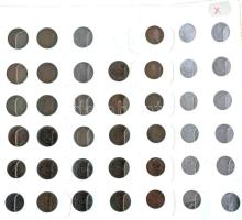 Ausztria 1893-1918. 1h-2h (41xklf) T:AU-VF
Austria 1893-1918. 1 Heller - 2 Heller (41xdiff) C:AU-VF