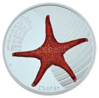 Ausztrália 2011P 50c Ag "Ausztrál tengeri élet - Tengeri csillag" kapszulában, eredeti &qu...