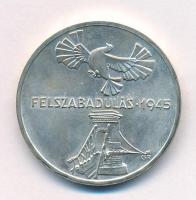 1975. 200Ft Ag "Felszabadulás" T:AU patina