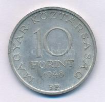 1948. 10Ft Ag "Széchenyi" T:AU patina Adamo EM2