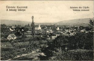 Kackó, Catcau; látkép / Vederea comunei / general view (EK)