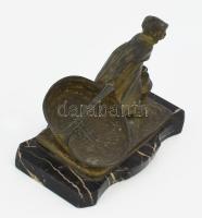 Kopcsányi Ottó: Dísztál. Jelzés nélkül, d: 20,5 cm