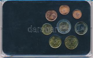 Finnország 1999-2006. 1c-2E (8xklf) forgalmi emlékérme összeállítás műanyag dísztokban T:UNC,AU Finl...