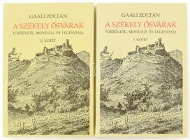 Gaali Zoltán: A székely ősvárak története, mondája és legendája I-II. Bp., 1993, Makkay Zoltán Könyvkiadóvállalata. Kiadói kartonált kötés, jó állapotban.