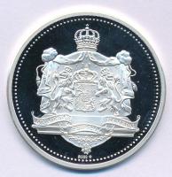 Németország DN "König Ludwig II. von Bayern 1864-1886" Ag emlékérem kapszulában (19,88g/0....