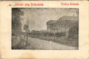 1916 Bolekhiv, Bolechow; Volks-Schule / school (fl)