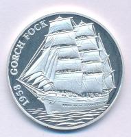 Németország DN "1958. Gorch Fock / Deutschland" jelöletlen Ag emlékérem kapszulában (9,98g) T:PP Germany ND "1958. Gorch Fock / Deutschland" unmarked Ag commemorative medallion in capsule (9,98g) C:PP