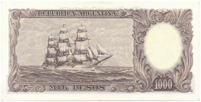 Argentína 1967-1969. 1000P T:VF apró folt
Argentina 1967-1969. 1000 Pesos C:VF small spot
Krause P...