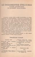 [Magyar Elek]: Az Ínyesmester szakácskönyve. 2500 recept. 15-20.000 példány. Budapest, 1933. Athenae...