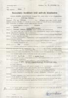 Szevak, Parujr: 
Esős szonáta. Versek. (Dedikált.) - A fordításkötet fordító szerződéseinek dokumen...