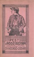 Kabdebó Oszkár (összeáll.):  Pesti jassz-szótár. Összeállította és bevezetéssel ellátta Kabdebó Oszkár. Mezőtúr, (1917). Török Ignác könyvkiadóvállalata. 48 p. Első kiadás. Kabdebó Oszkár 1200 tételből álló pesti bűnözői szlengszótára a száz évvel ezelőtti pesti alvilág szókincséből merít. A szótár előtt emlékezetes bevezető, amely a pesti bűnözők típusait megkülönbözteti a párizsi metropolisz bűnözőitől. A bevezető állítása szerint a pesti jassz-társadalom tagjai ugyan gyakran lépnek a betörés, kasszafúrás útjára, és alkalmanként gyilkolnak is, és gyakran részesülnek futtatott partnereik jövedelméből is, ám a pesti jassz mégsem olyan egyértelműen alvilági figura, mint a párizsi apacs, amely elsősorban hidegvérű gyilkosnak számít. A bevezetés után a szótári rész, mely használóinak társadalomszemléletére és egykor volt életmódjára is emlékezetes látószöget nyit. Fűzve, Motentán Viktor rajzával illusztrált, javított kiadói borítóban.