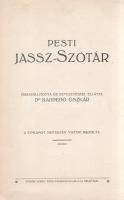 Kabdebó Oszkár (összeáll.): 
Pesti jassz-szótár. Összeállította és bevezetéssel ellátta Kabdebó Osz...
