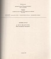 Kunsági néprajzi tanulmányok kolligátuma. 11 tanulmány a Szolnok Megyei Múzeumi Évkönyv 1973. évi év...