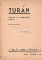 [Folyóirat] Turán. Magyar néprokonsági szemle. A Turáni Társaság folyóirata. XXVI. évfolyam, 1. és 2...
