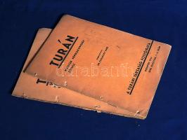 [Folyóirat] Turán. Magyar néprokonsági szemle. A Turáni Társaság folyóirata. XXVII. évfolyam, 1-2. é...