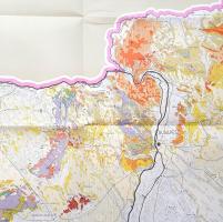 [Térkép.] Magyarország földtani térképe [1956]. Szerkesztette: a Magyar Állami Földtani Intézet, az ...