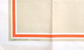 [Térkép.] Magyarország földtani térképe [1956]. Szerkesztette: a Magyar Állami Földtani Intézet, az ...