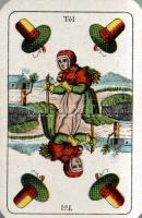 [Kártyacsomag.] Miniatűr magyarkártya-csomag. (1930-as évek)
Budapest, (1936 körül). Piatnik Nándor...