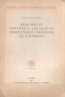 Csapodi Csaba: 
Bars megye verebélyi járásának nemzetiségi viszonyai az újkorban.
Budapest, 1942. ...