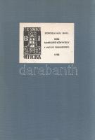 Szoboszlai Mata János:  Húsz fametszetű könyvjegy a Magyar Parnasszusról. (Hasonmás) (Budapest, 1982. Petőfi Irodalmi Múzeum - Ifjúsági Nyomda). [2] + 7 + [7] p. + 20 t. (fametszetű nyomatok különálló kartonlapokon). Összesen 1000 példányban készült hasonmás kiadás. Szoboszlai Mata János (1907-1944) érmelléki származású debreceni bölcsészdoktor, levéltáros, költő és grafikus. A húsz magyar költő munkássága előtt tisztelgő Ex libris-fametszetei először 1935-ben jelentek meg, a Debreceni Officina és Békés István kiadásában. Tökéletes állapotú metszetek, jó állapotú kísérő tanulmány, hajtogatva, illusztrált, kiadói egészvászon mappában (Zrínyi Nyomda kötészete). Jó példány.