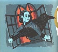 Poe, Edgar Allen - Felvidéki, András (ill.): 
The Raven. Foreword by Lajos Borda and Ádám Bősze. Il...