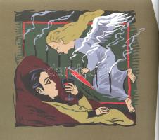 Poe, Edgar Allen - Felvidéki, András (ill.): 
The Raven. Foreword by Lajos Borda and Ádám Bősze. Il...