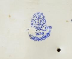 Herendi csikós. Jelzett, hiánnyal, 21x20 cm