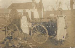 Military WWI rolling kitchen unit at Szabadka photo (EK)