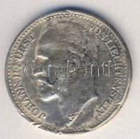 Liechtenstein 1904. 1K Ag II.János T:3- ü. k. ph.