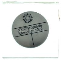 Német Szövetségi Köztársaság 1972. "XX. Olympiade München 1972" acél olimpiai résztvevői e...