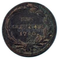 1780K 1kr Cu "Mária Terézia" Körmöcbánya T:VF patina Huszár: 1762, Unger III.: 1274.a