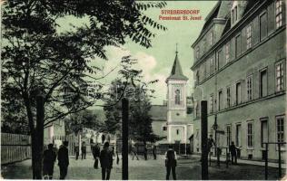 1919 Wien, Vienna, Bécs XXI. Strebersdorf, Pensionat St. Josef / boarding school (EK)