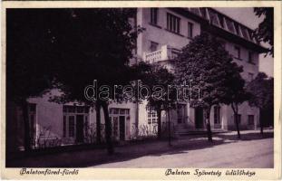 1932 Balatonfüred-fürdő, Balaton Szövetség üdülőháza (ázott / wet damage)