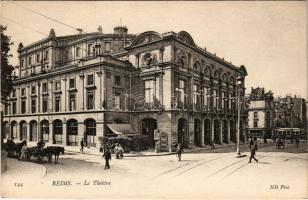 Reims, Le Théatre / theatre, tram