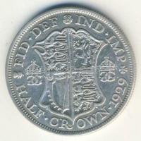 Nagy-Britannia 1929. 1/2Cr Ag V. György T:3+