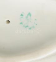 Hollóházi németjuhász kutya. jelzett, kis kopással h: 20,5 cm