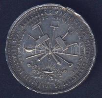 1894. "Országos Magyar Bányászati és Kohászati Egyesület - Wekerle Sándor" Ag emlékérem 25...