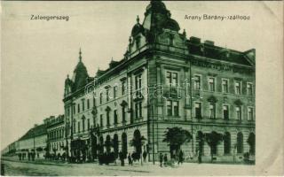 Zalaegerszeg, Arany bárány szálloda. Tahy R. utóda Kakas Ágoston kiadása