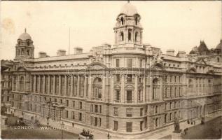 London, War Office (glue marks)